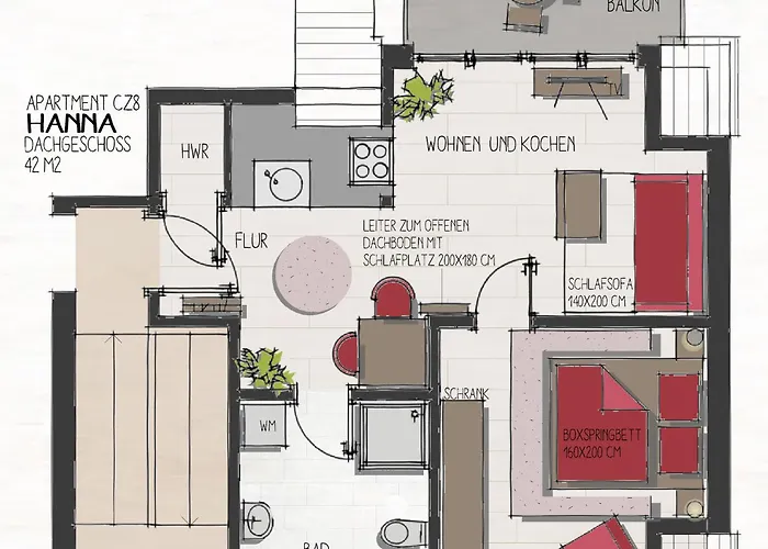 Claras Gartenblick 슈베린